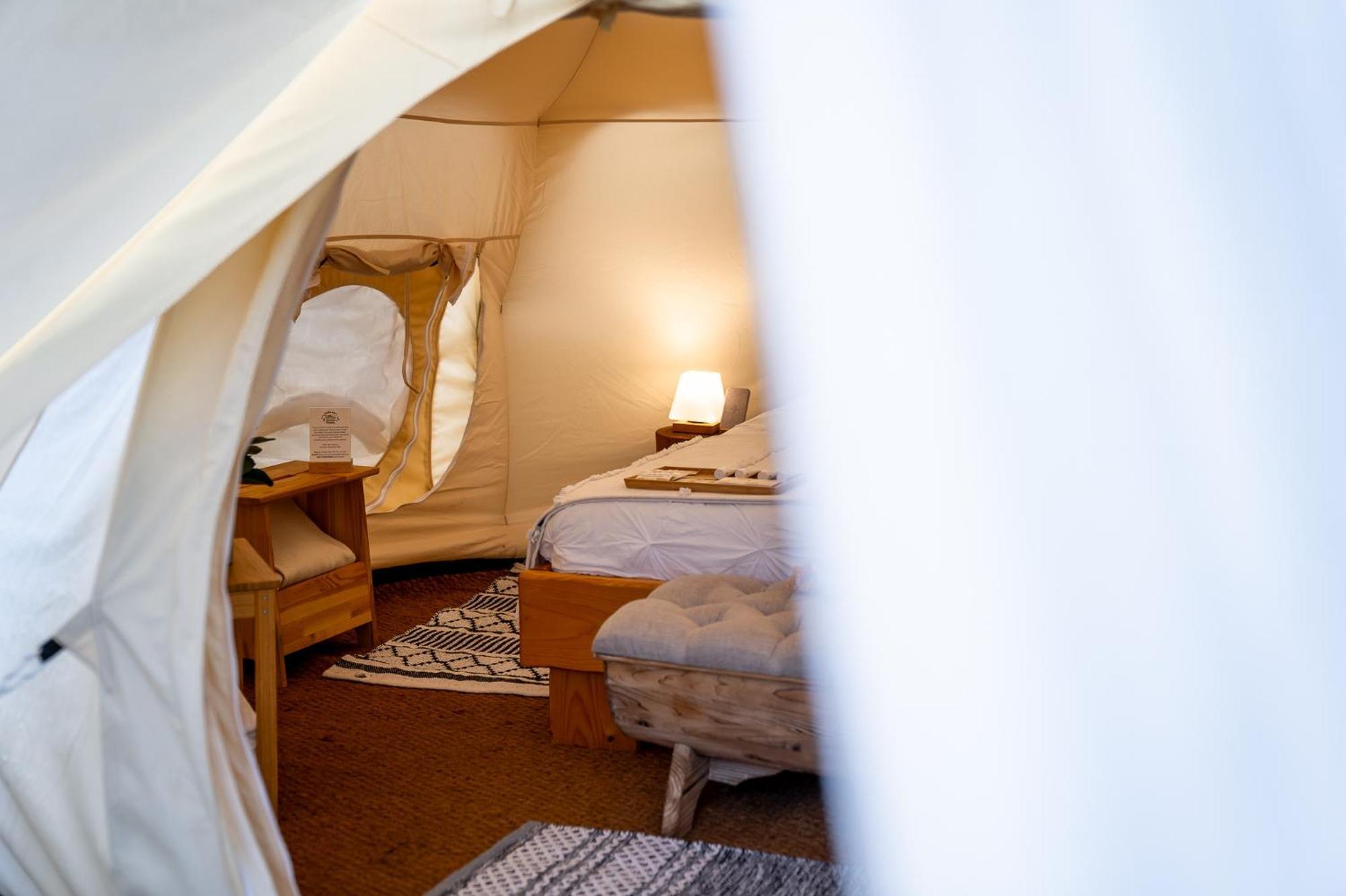 Hotel Glamping Gozdna Jasa Bovec Exterior foto