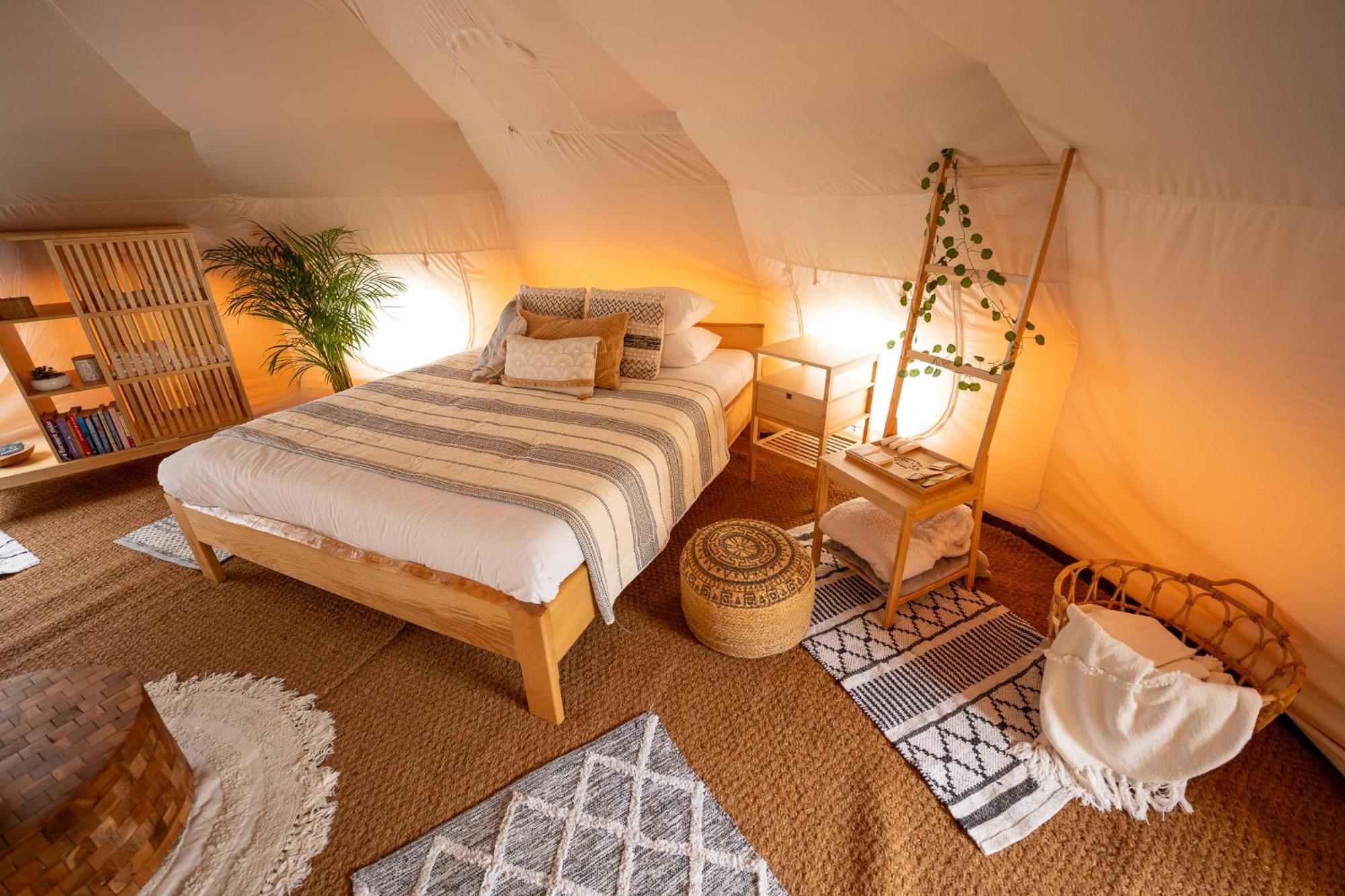 Hotel Glamping Gozdna Jasa Bovec Exterior foto
