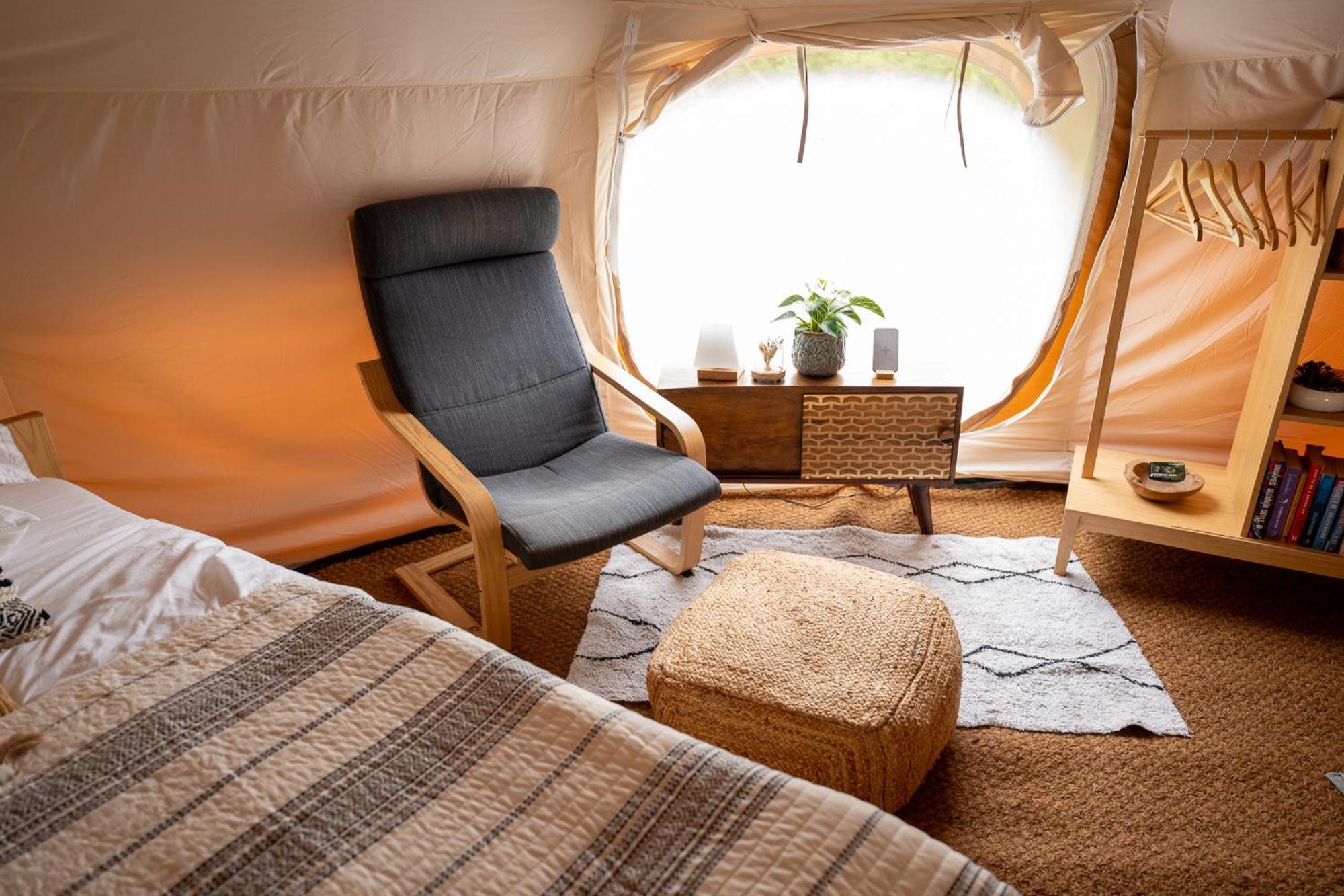 Hotel Glamping Gozdna Jasa Bovec Exterior foto