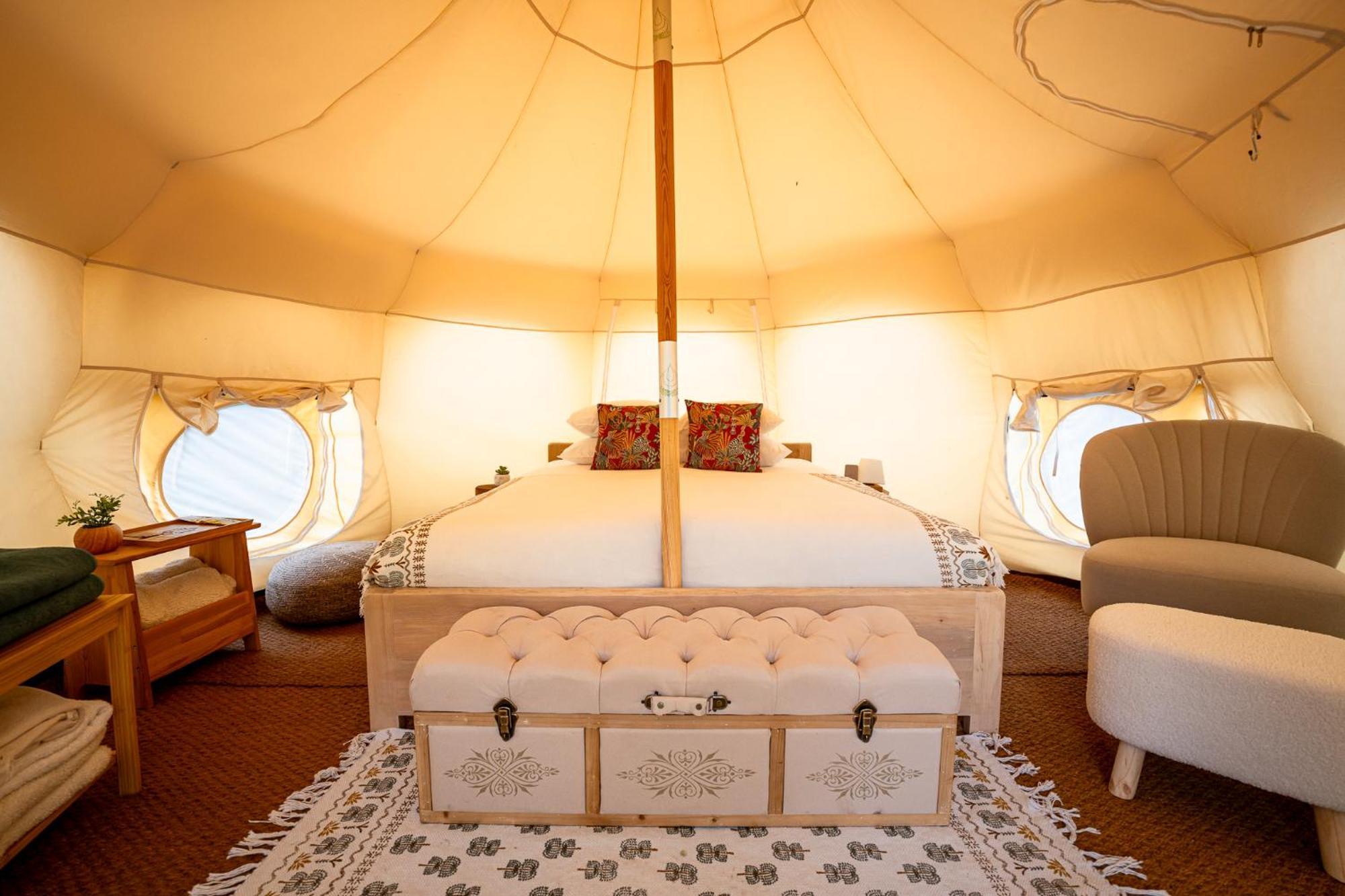 Hotel Glamping Gozdna Jasa Bovec Exterior foto