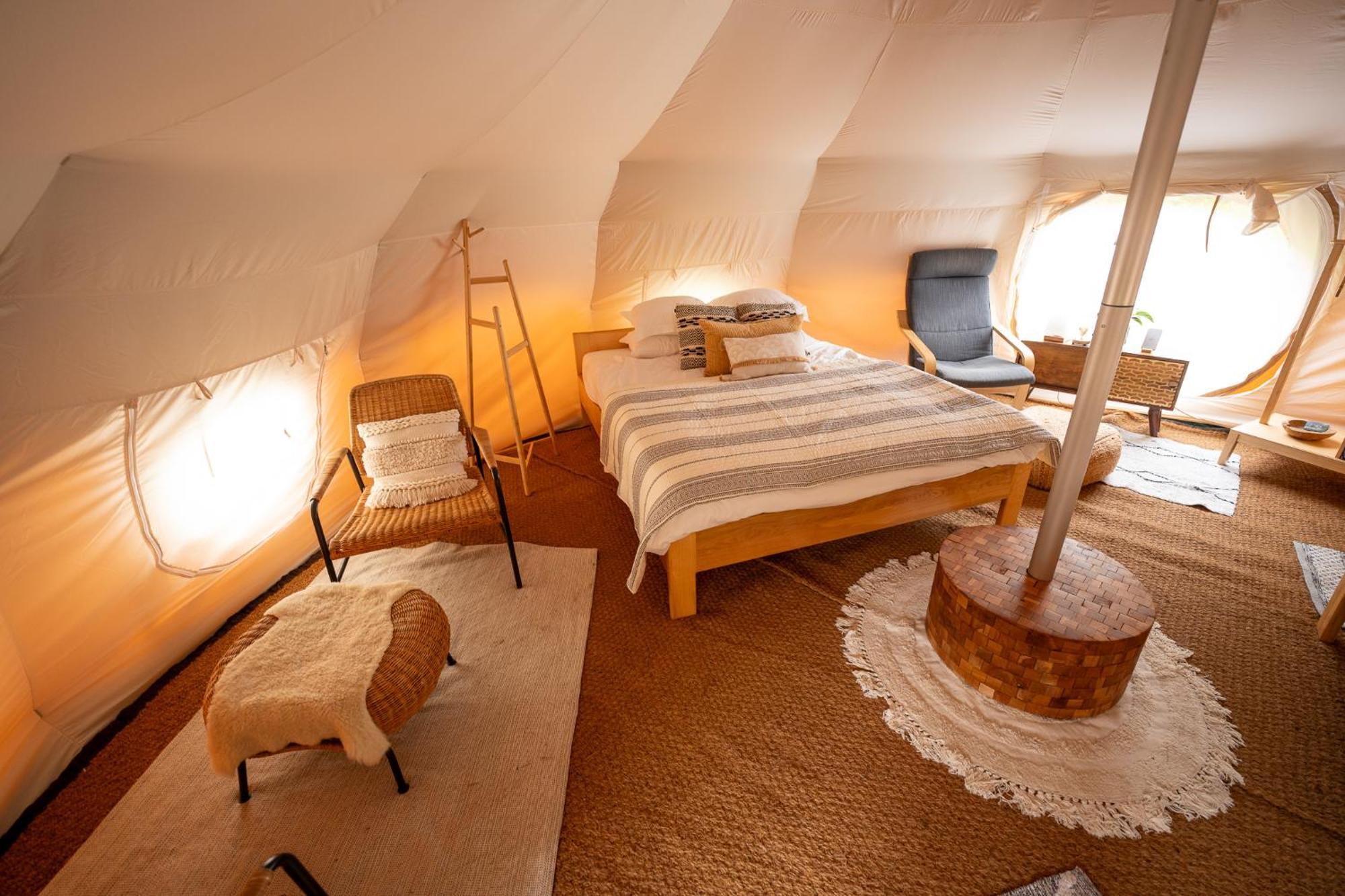 Hotel Glamping Gozdna Jasa Bovec Exterior foto